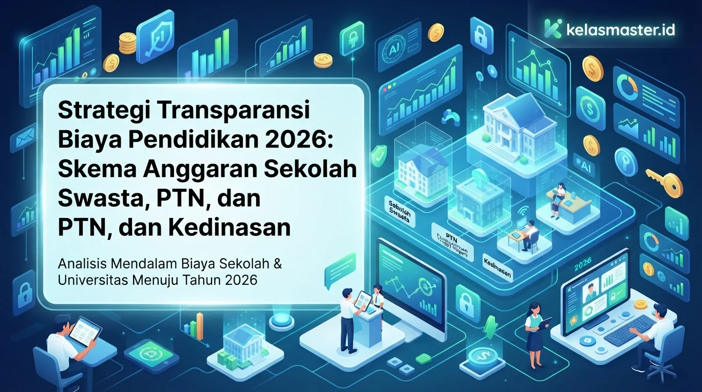 Strategi Transparansi Biaya Pendidikan 2026: Skema Anggaran Sekolah Swasta, PTN, dan Kedinasan