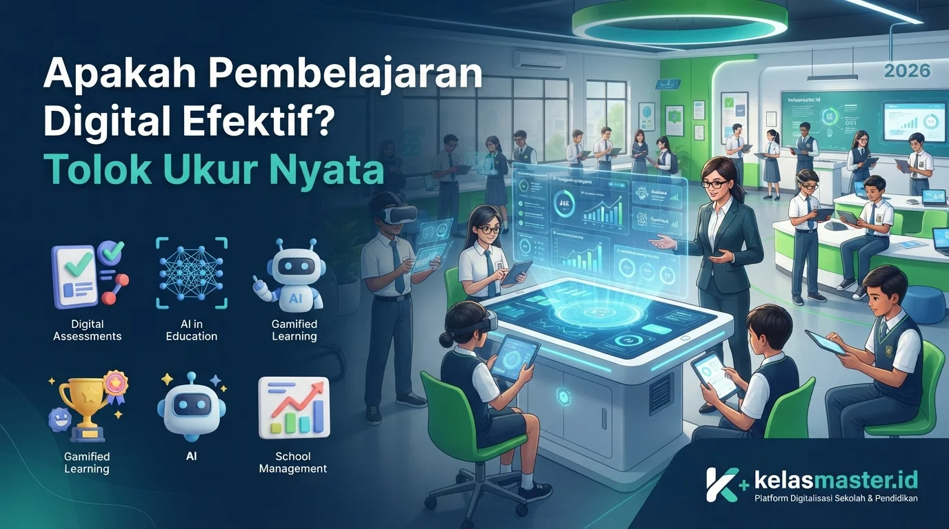 Apakah Pembelajaran Digital Efektif? Tolok Ukur Nyata