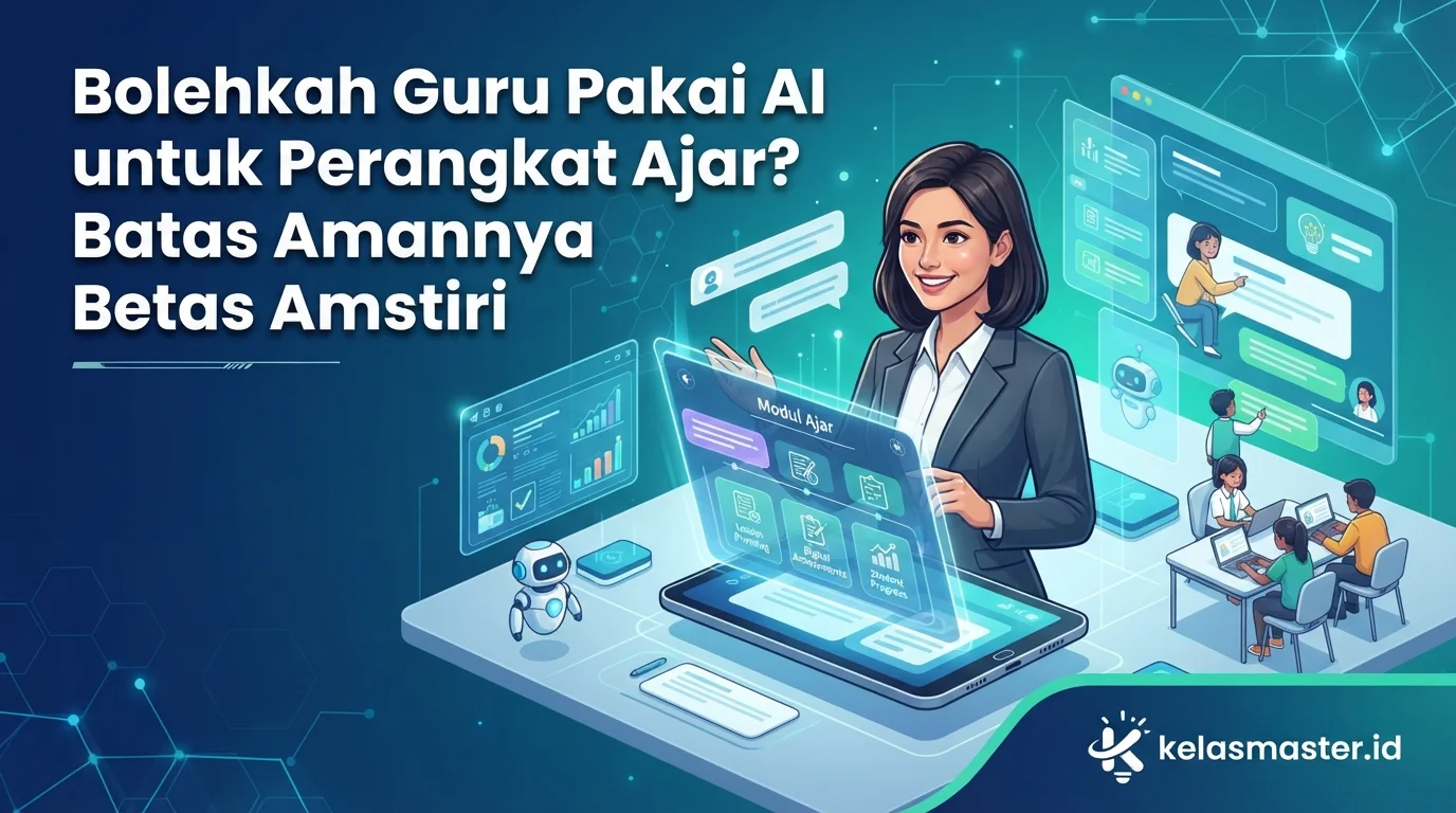 Bolehkah Guru Pakai AI untuk Perangkat Ajar? Batas Amannya