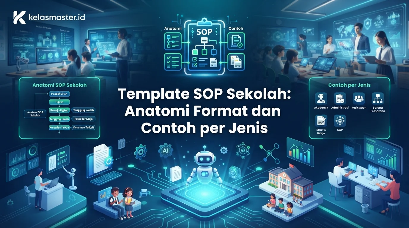 Template SOP Sekolah: Anatomi Format dan Contoh per Jenis